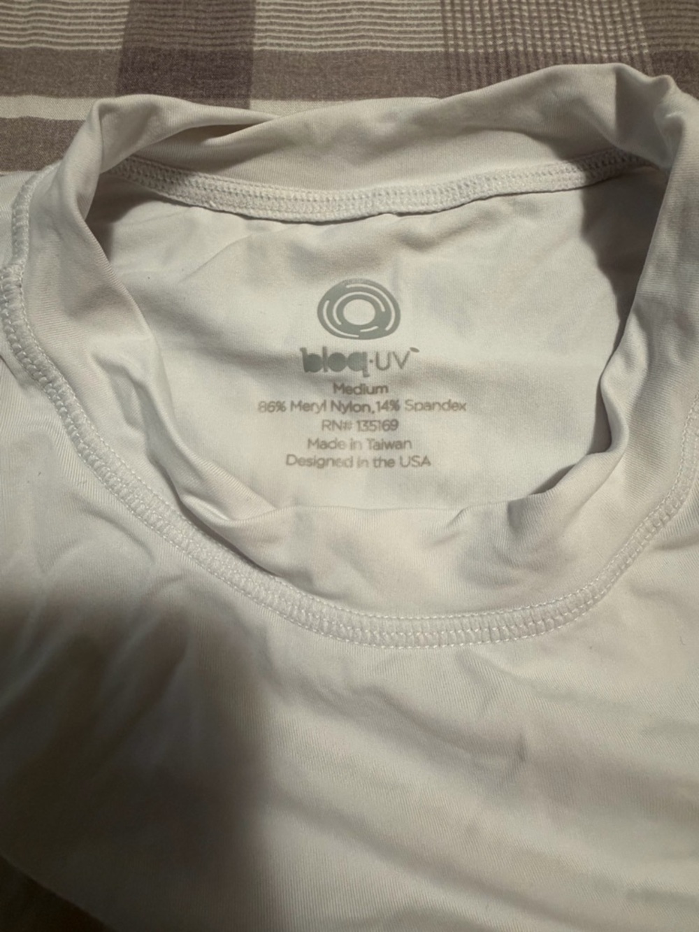 Women's Long Sleeve Crew Tee — White - Picture 6 of 9
